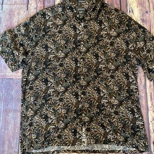 St Johns Bay Island Style Hawaiian Shirt, size XXL